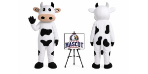 Adult Dairy Cow Mascot Costume