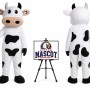 Adult Dairy Cow Mascot Costume