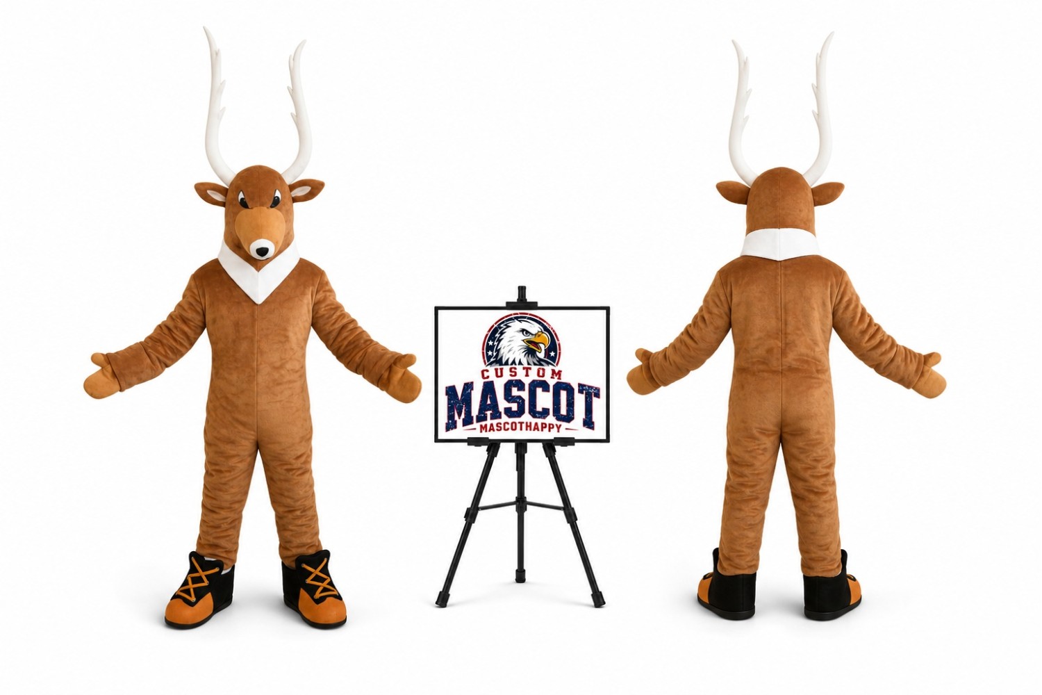 Adult Deer Mascot Costume Adult Deer Mascot Costume