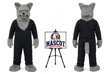 Animal Wolf Fursuit Head Mascot Head Mascot Costume