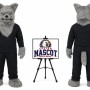 Animal Wolf Fursuit Head Mascot Head Mascot Costume