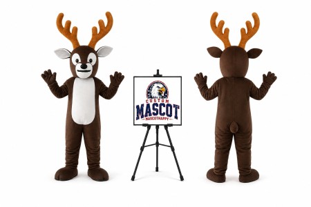 Adult Deer Mascot Costume