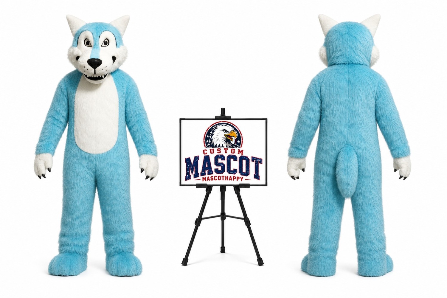 Animal Wolf Mascot Costume Animal Wolf Mascot Costume
