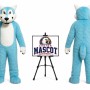 Animal Wolf Mascot Costume