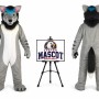 Animal Wolf Mascot Costume