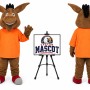 Adult Donkey Mascot Costume