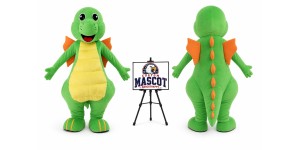 Adult Dragon Dinosaur Mascot Costume