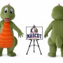 Adult Dragon Dinosaur Mascot Costume