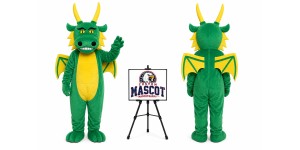 Adult Dragon Dinosaur Mascot Costume Adult Dragon Dinosaur Mascot Costume
