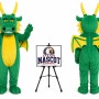 Adult Dragon Dinosaur Mascot Costume