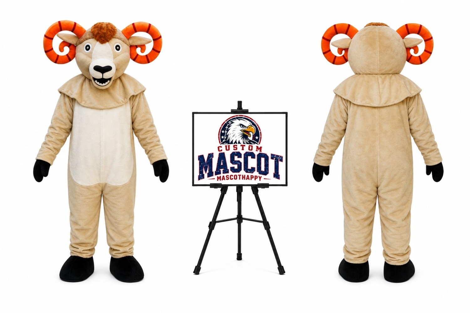 Antelope Sheep Mascot Costume Antelope Sheep Mascot Costume