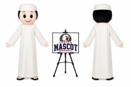 Arab Boy Mascot Costume
