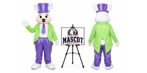 Adult Easter Bunny Mascot Costume for Easter Events Adult Easter Bunny Mascot Costume for Easter Events