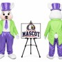 Adult Easter Bunny Mascot Costume for Easter Events