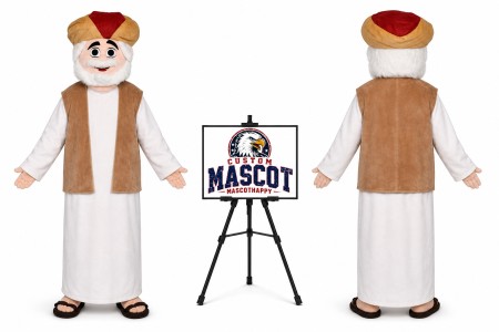 Arab Man Mascot Costume