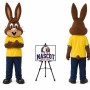 Adult Easter Bunny Rabbit Mascot Costume for Easter Events