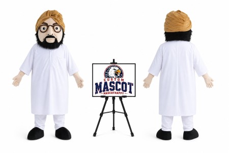 Arabic Arab People Mascot Costume