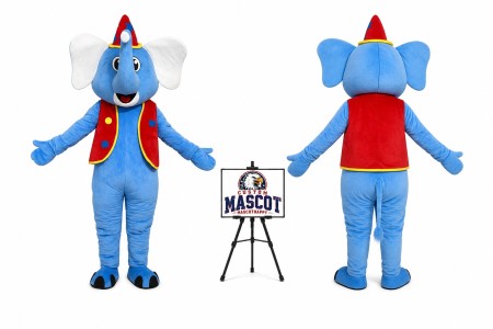 Adult Elephant Mascot Costume