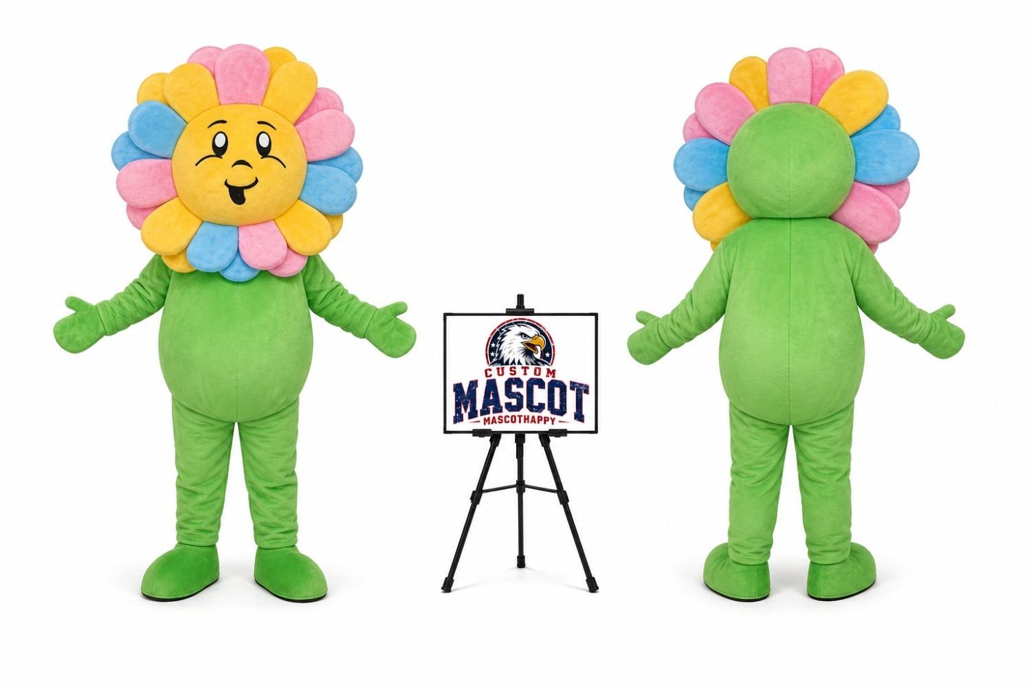 Adult Flower Mascot Costume Adult Flower Mascot Costume