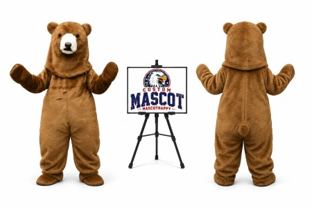 Artificial Bear Realistic Fursuit Animal Mascot Costume