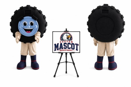 Auto Tire Automobile Mascot Costume