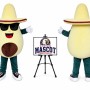 Avocado Mascot Costume