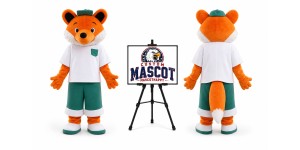 Adult Fox Mascot Costume Adult Fox Mascot Costume