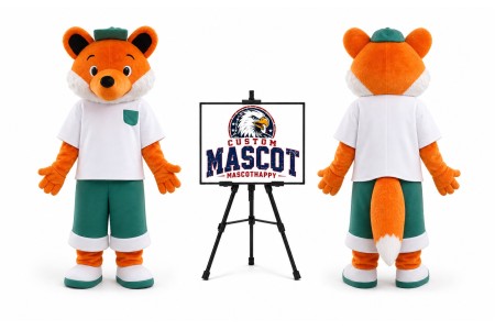 Adult Fox Mascot Costume