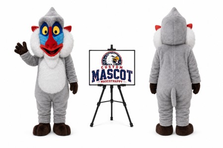 Baboon Chimpanzees Mascot Costume