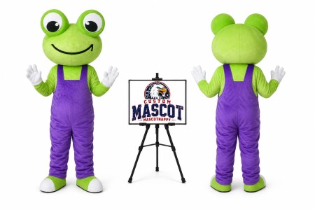 Adult Frog Mascot Costume