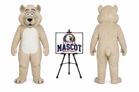 Baby Wolf Mascot Costume