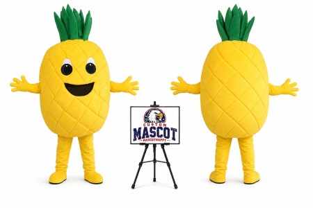 Adult Fruit Pineapple Mascot Costume for Food Events