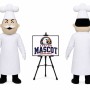 Baker Cook Mascot Costume for Food Events