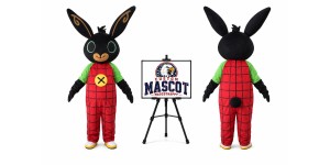 Balck Rabbit Mascot Costume for Easter Events Balck Rabbit Mascot Costume for Easter Events