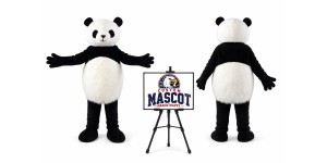 Adult Furry Panda Mascot Costume