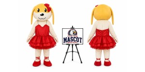 Ballet Dog Mascot Costume Ballet Dog Mascot Costume