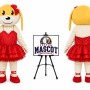 Ballet Dog Mascot Costume
