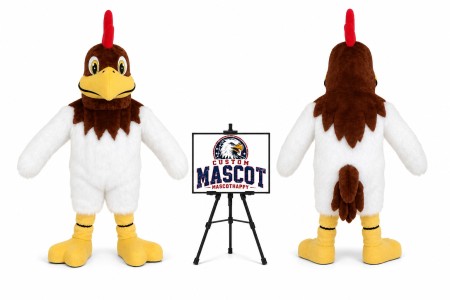 Adult Furry Rooster Mascot Costume