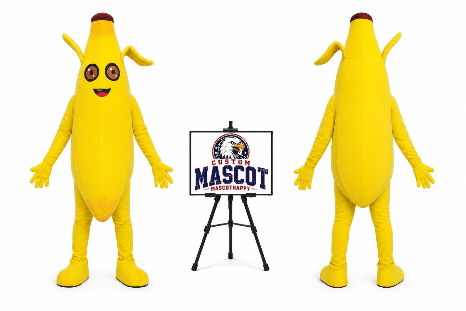 Banana Mascot Costume for Food Events Banana Mascot Costume for Food Events