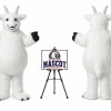 Adult Furry Sheep Goat Mascot Costume
