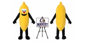 Banana Mascot Costume for Food Events Banana Mascot Costume for Food Events