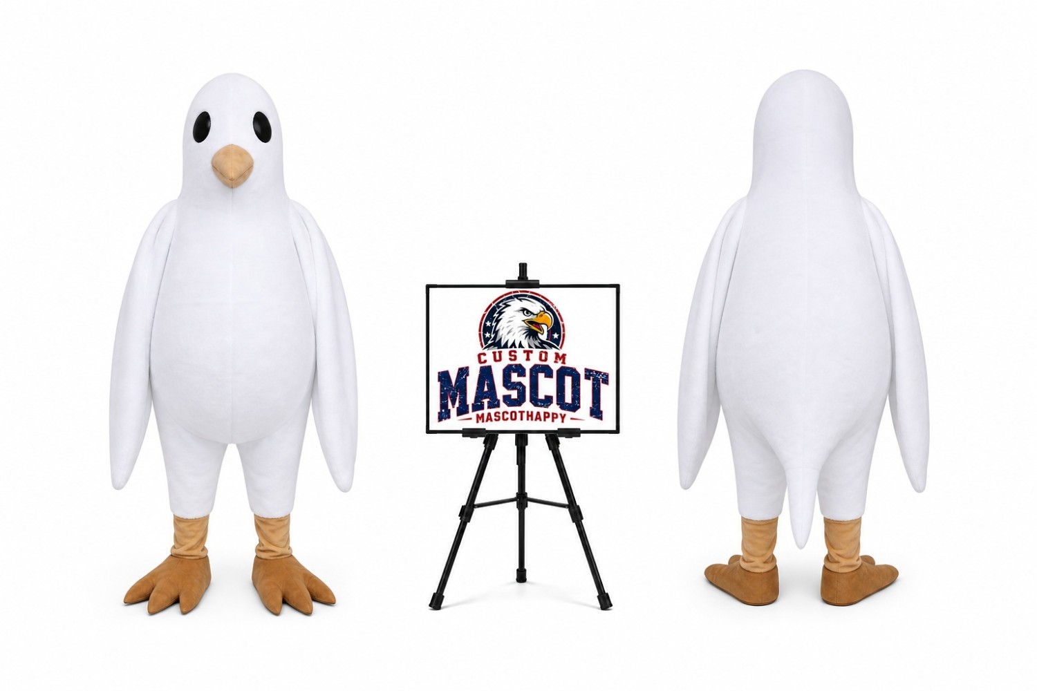 Adult Giant Pigeon Mascot Costume Adult Giant Pigeon Mascot Costume