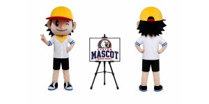 Baseball Boy Mascot Costume for Sports Events Baseball Boy Mascot Costume for Sports Events