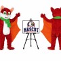 Bat Mascot Costume