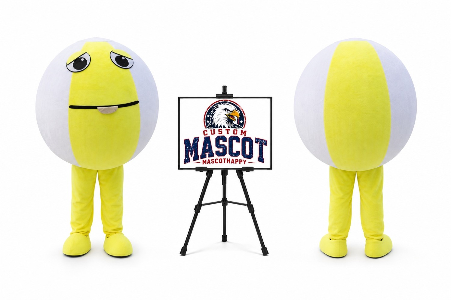 Beach Ball Mascot Costume Beach Ball Mascot Costume