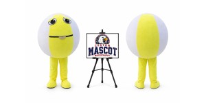 Beach Ball Mascot Costume Beach Ball Mascot Costume