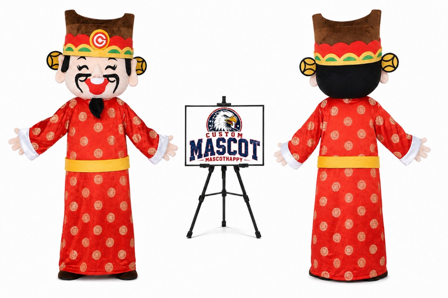 Adult God Of Future Mascot Costume Adult God Of Future Mascot Costume