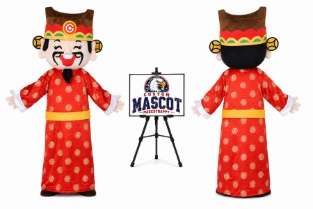 Adult God Of Future Mascot Costume
