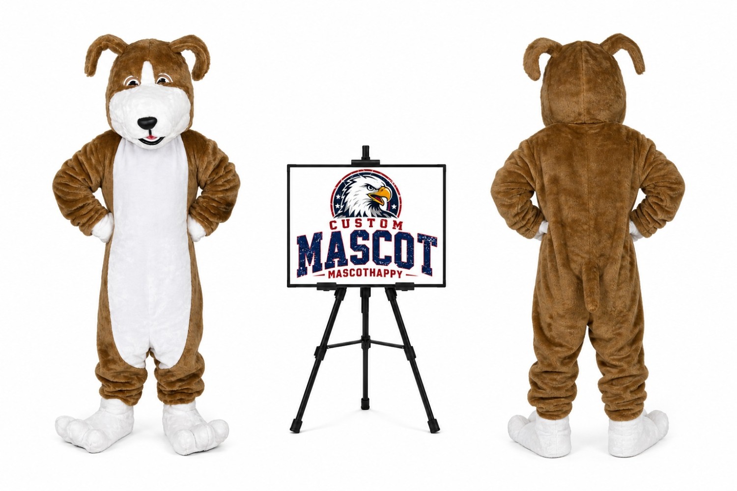 Beagle Dog Mascot Costume Beagle Dog Mascot Costume