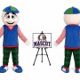 Adult Golf Man Mascot Costume
